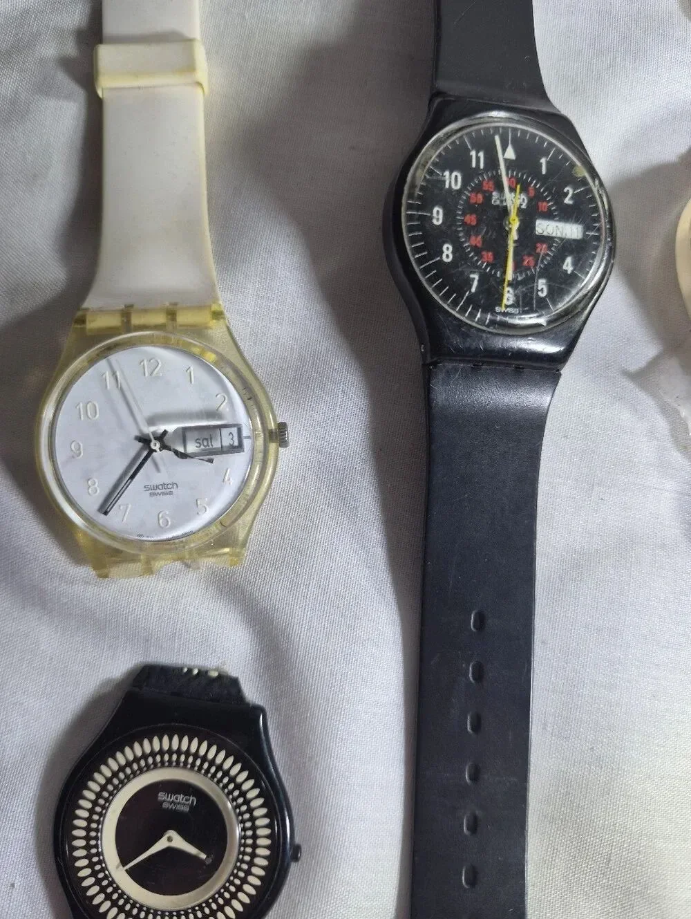 Vintage Swatch Watch Collector Lot - 80s & 90s Swiss Quartz (5 Watches)0